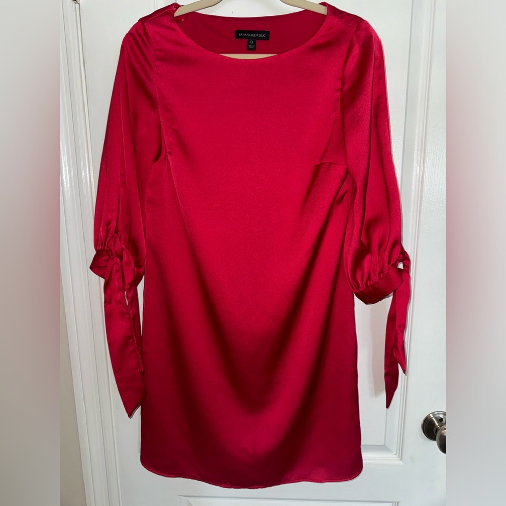 Banana Republic Red Dress Size 0